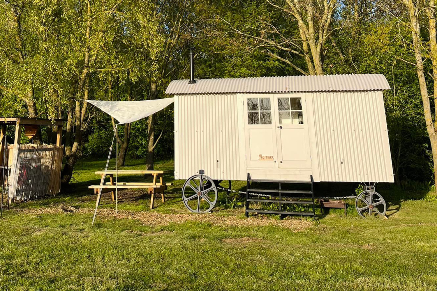 Shepherds huts and wagons